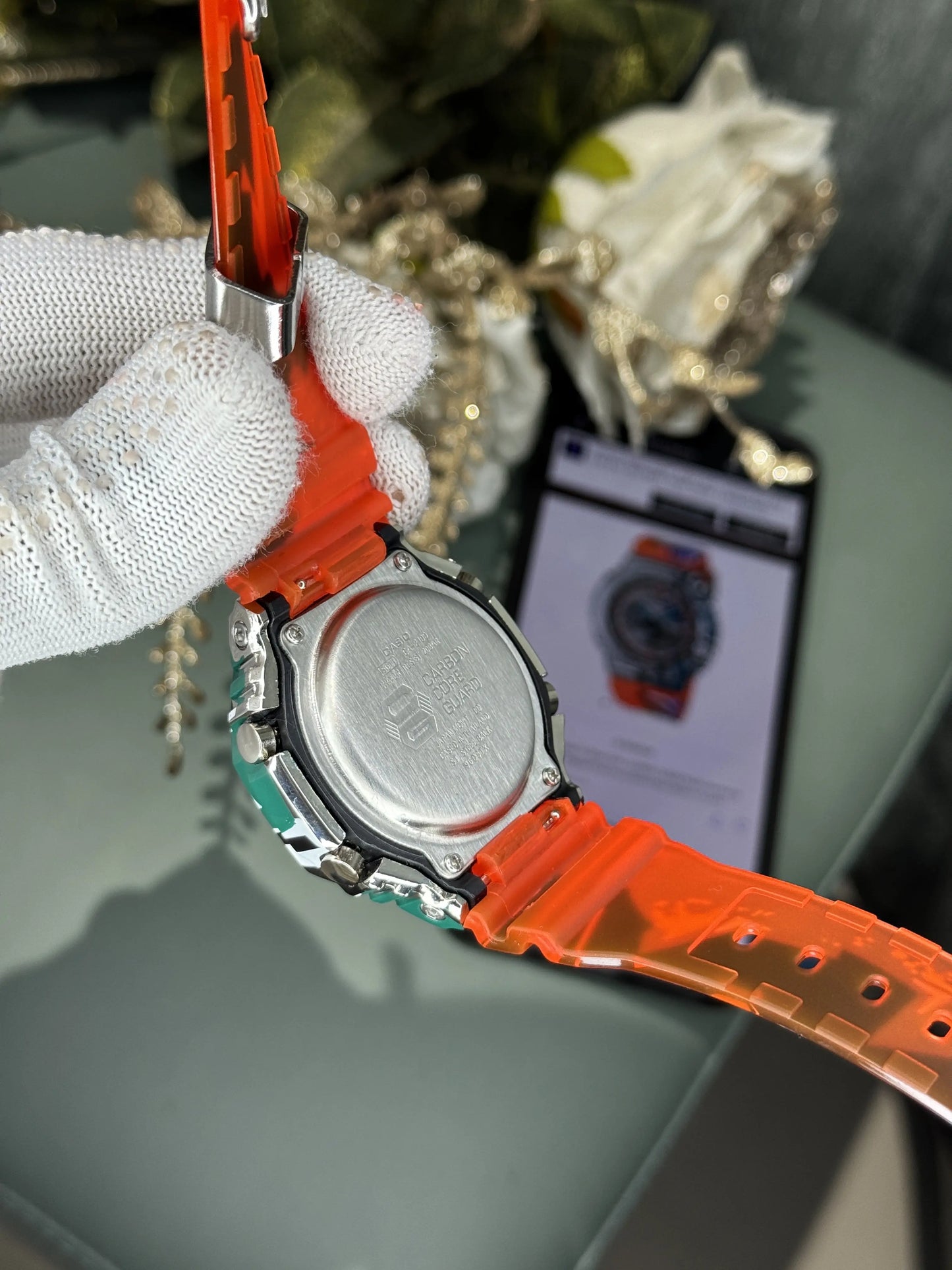 CAS. Gshock Street Spirit Orange Premium Watch
