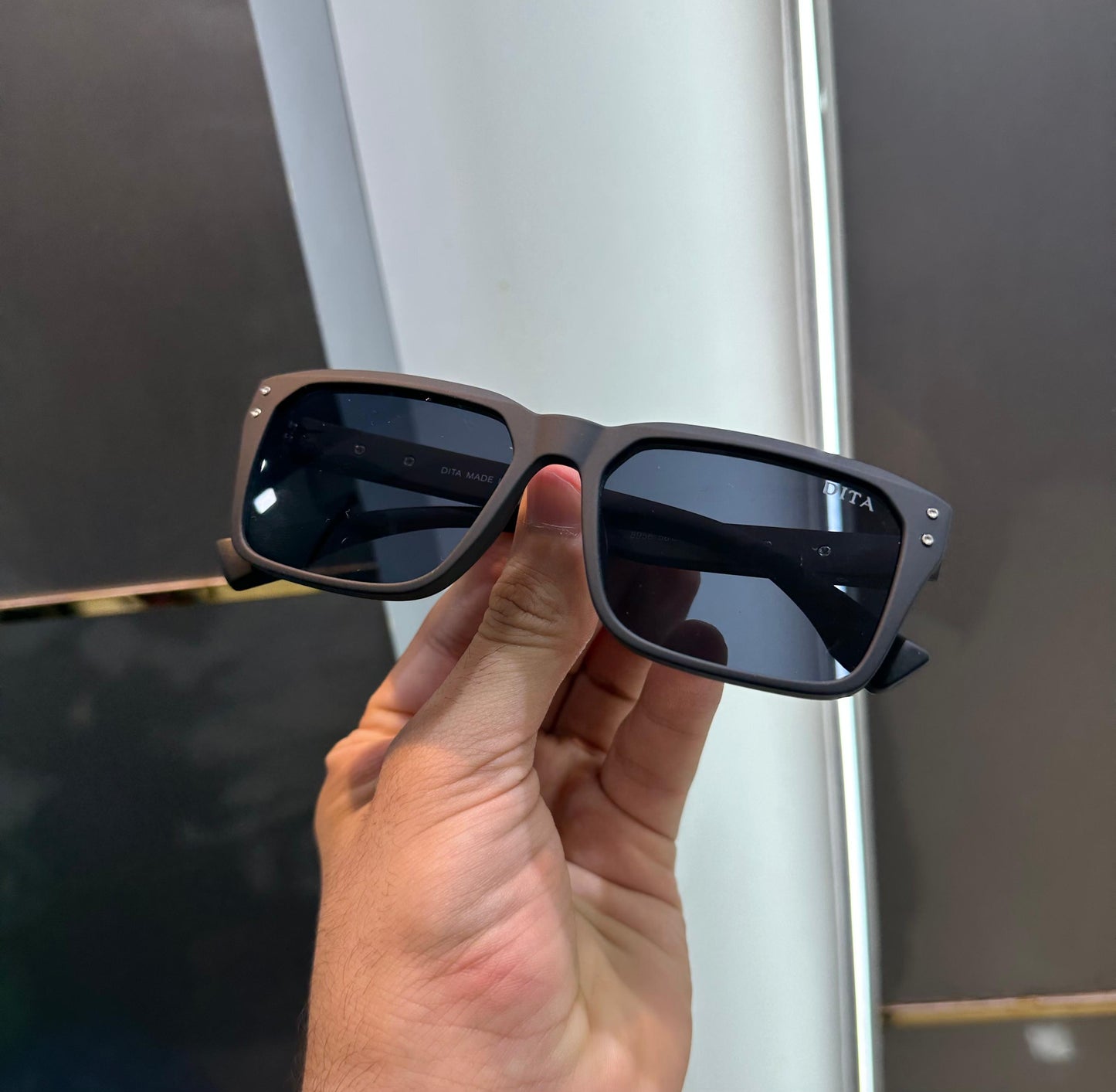 DIT_A All Black Matt Luxury Shades 8956
