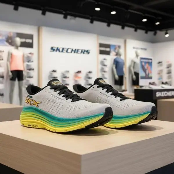 SKCHR. Slip in Max Cushioning Endeavor Grey Multi