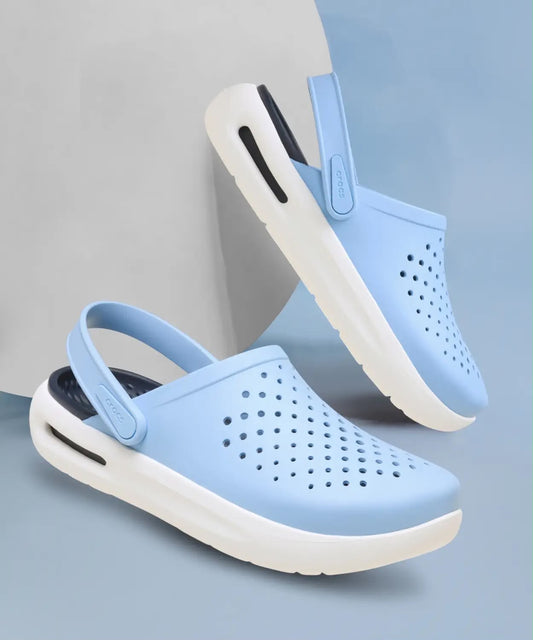 Crocs Inmotion Clogs Blue Calcite With Carry Bag