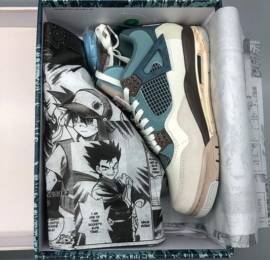 NK. Air Jordan Retro 4 Snorlex Semi UA