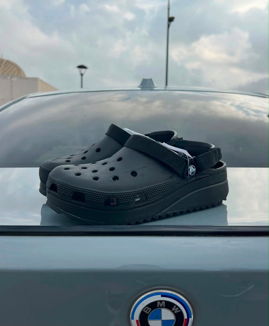 Crocs Classic Hiker Clogs All Black