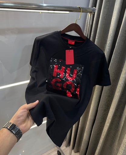 HUG BOS. Classic Oversize T-Shirts
