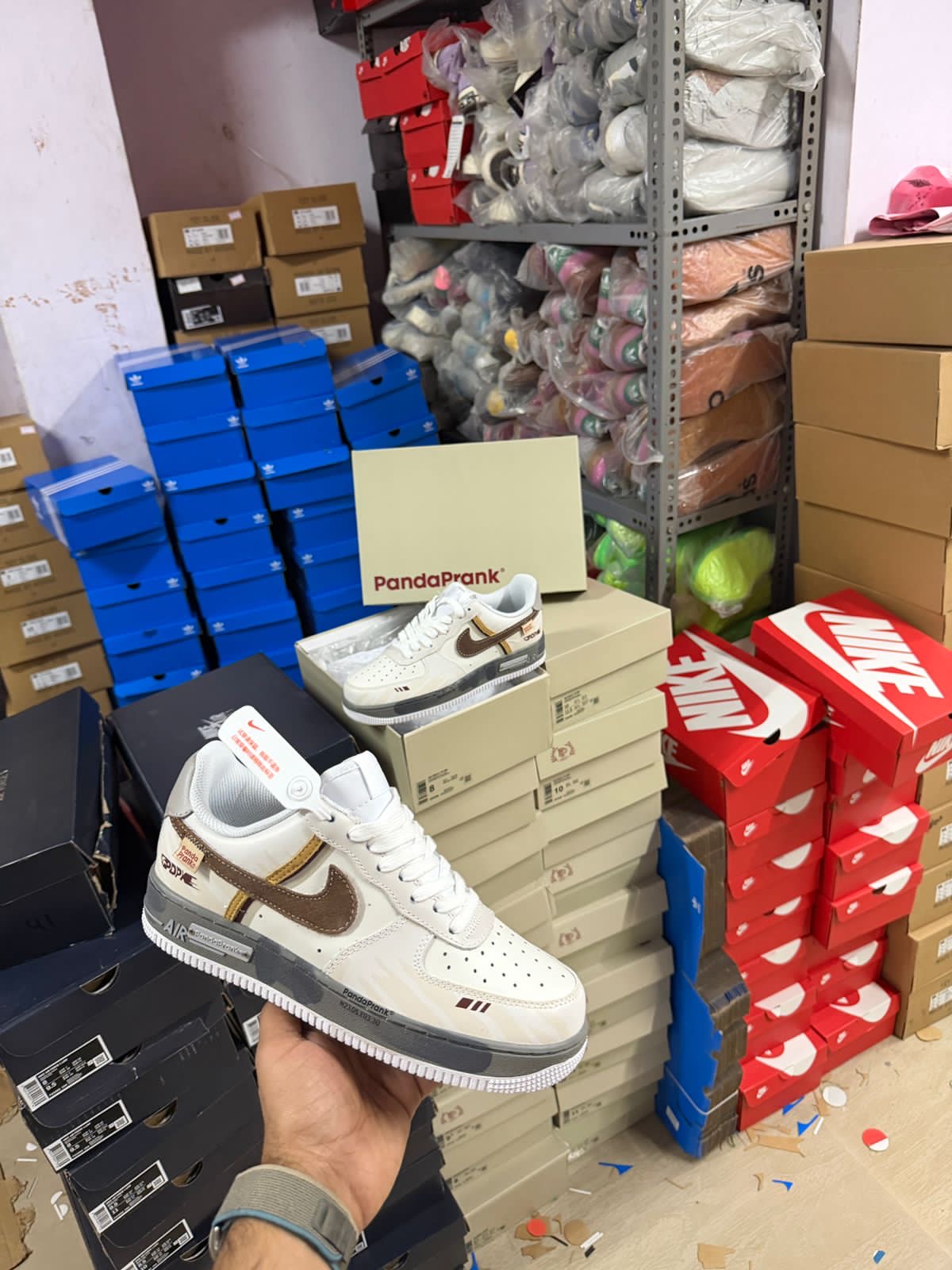 NK. Airforce 1 X Panda Prank Custom