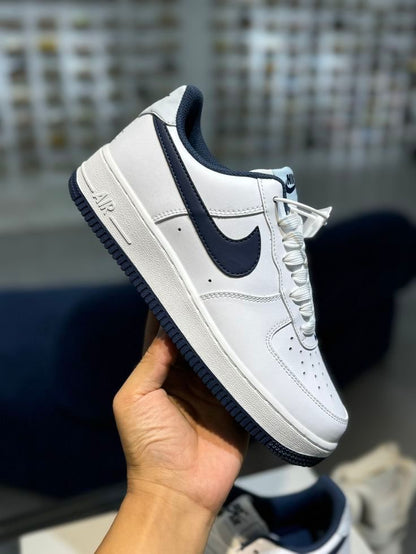 NK. Airforce 1 Midnight Navy 1st Leather