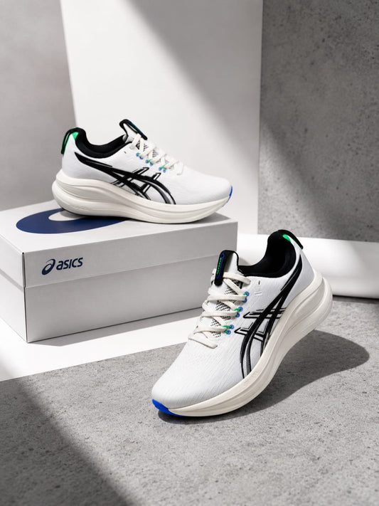 ASCS. Gel-Nimbus 28 White Running