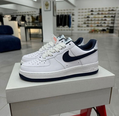 NK. Airforce 1 Midnight Navy 1st Leather