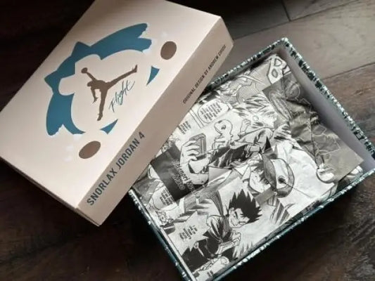 NK. Jordan Retro 4 Snorlax Custom Surplus