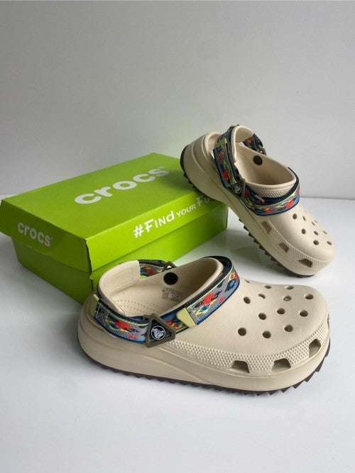 Crocs Hiker Clogs Beige