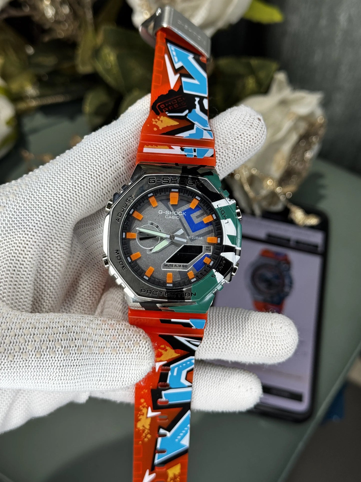 CAS. Gshock Street Spirit Orange Premium Watch