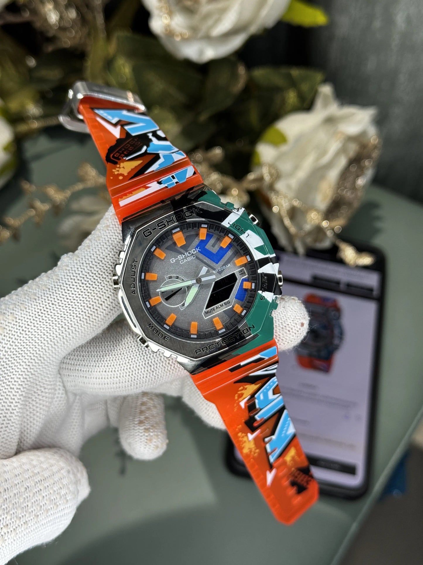 CAS. Gshock Street Spirit Orange Premium Watch