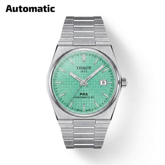 TISSO. 1853 Prx Automatic Top Quality Silver-Tiffny 1244
