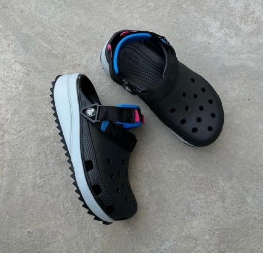 Crocs Classic Hiker Clog Black Blue