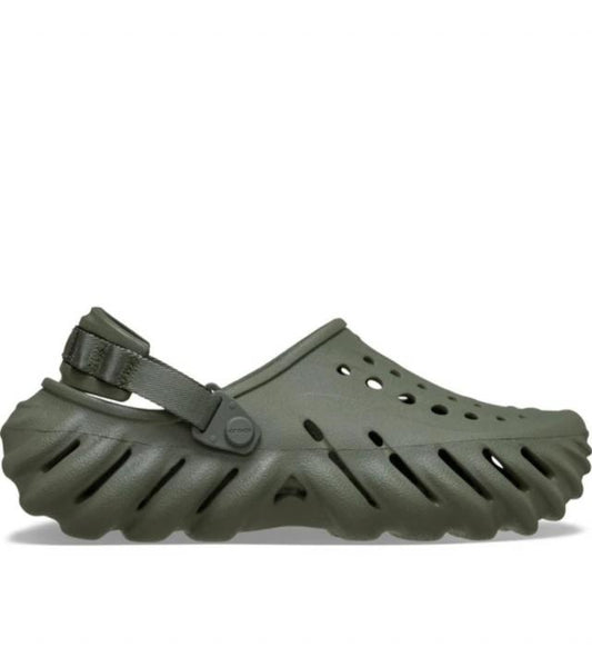Crocs Echo Clogs Olive Green