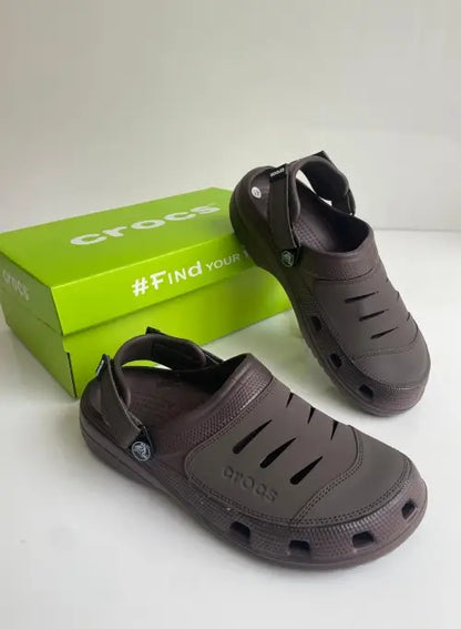Crocs Yukon Vista Dark Brown Clogs