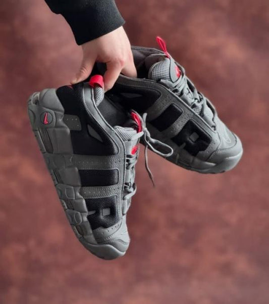 NK. Air UpTempo Grey Black