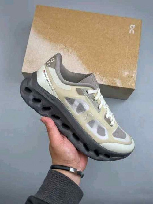 ON. Cloudtilt Remix Olive Grey