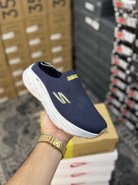 SKCHR. Men’s Max Cushioning Slip-On Navy