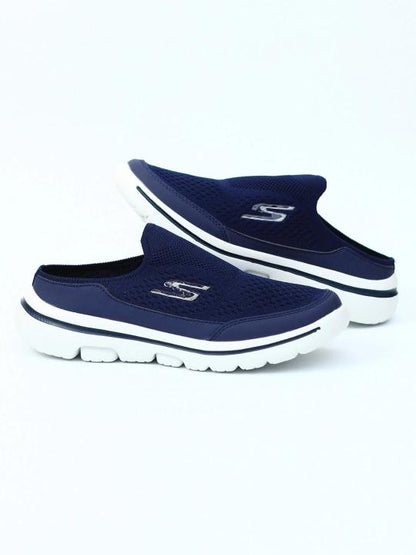 SKCHR. Go-Walk Slip-On Navy White