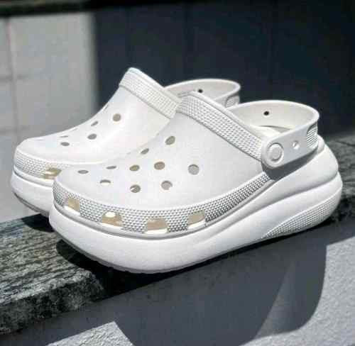 Crocs Mega Crush White Clogs For Men