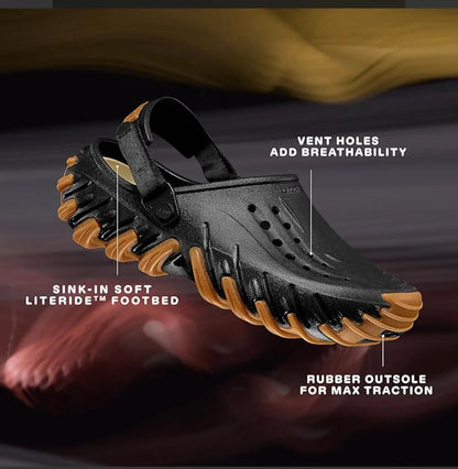 Crocs Echo Gum RO Clogs Black
