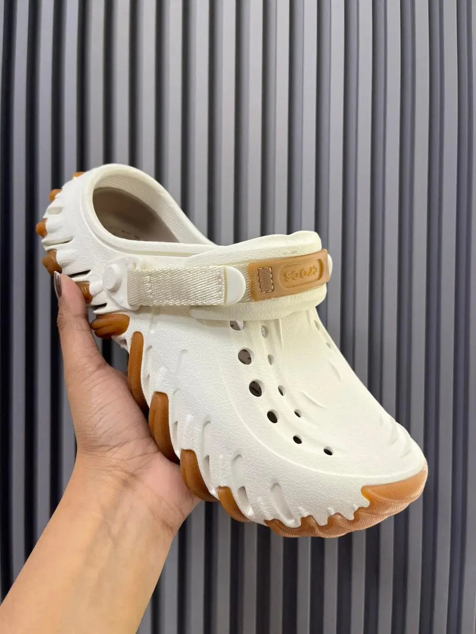 Crocs Echo Gum RO Clogs White
